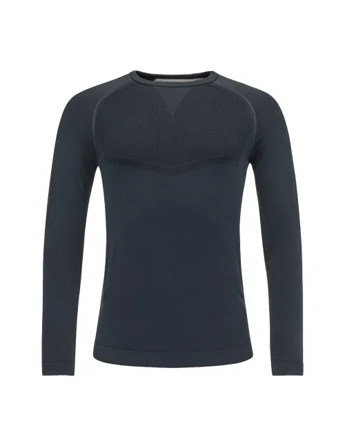 Camiseta Manga Larga Head Flex Seamless Azul Marino Mujer | Ofertas de pádel